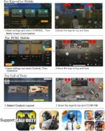 ⁦4 Trigger Mobile Game Controller with Cooling Fan for PUBG/Call of Duty/Fortnite [6 Finger Operation] YOBWIN L1R1 L2R2 Gaming Grip Gamepad Mobile Controller Trigger for 4.7-6.5" iOS Android Phone⁩ - الصورة ⁦7⁩