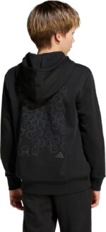 adidas Unisex Kid J SMI HOODIE HOODIE - الصورة 3