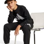 ⁦adidas Unisex Kids Essentials Fleece Jogger TRACKSUIT⁩ - الصورة ⁦4⁩
