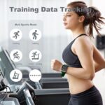 ⁦ساعة ذكية T900 الترا للنساء والرجال بشاشة HD 2 انش وسوار 49 ملم لون عشوائي، تدعم دائما على مدار الساعة واللياقة البدنية والمكالمات وبلوتوث ومعدل ضربات القلب ووضع الرياضة ومراقبة النوم (ذهبي)⁩ - الصورة ⁦4⁩