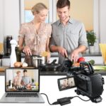⁦بطاقة تسجيل فيديو مع صوت مزودة بمخرج HDMI 4K مسجل فيديو بدقة 1080 بكسل بمعدل 60 إطار في الثانية متوافقة مع Switch/PS4/PS5/Xbox/كاميرا/كمبيوتر مناسبة للبث المباشر والألعاب والإذاعة⁩ - الصورة ⁦4⁩