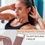 ⁦O Ozone Strap Compatible with Huawei Watch Fit 4 / Fit 4 Pro/Fit 3, Metal Mesh with Magnetic Closure, Magnetic Milanese Loop Replacement for Men & Women- Rose Gold⁩ - الصورة ⁦6⁩