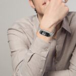 ⁦سوار شبكي من Dl3 موبيلاك متوافق مع شاومي سمارت باند 10 و9 و8، مصنوع من الستانلس ستيل للجنسين، مقاس 13.97-22.1 سم⁩ - الصورة ⁦6⁩