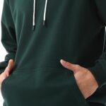 ⁦Andora mens Long Sleeves Fleeced Hoodie Sweatshirt (pack of 1)⁩ - الصورة ⁦4⁩