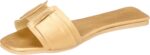 OX womens OX-W-Gold/Gold Slipper