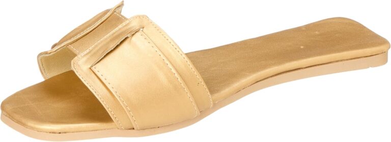 OX womens OX-W-Gold/Gold Slipper