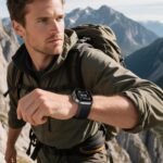 ⁦سوار رياضي من النايلون متوافق مع سوار ساعة آبل 49 ملم 46 ملم 45 ملم 44 ملم 42 ملم للرجال والنساء، سوار معصم مطاطي من القماش المرن لسلسلة اي ووتش 11 10 9 8 7 6 5 4 SE3 SE2 SE الترا 3 2 1⁩ - الصورة ⁦6⁩