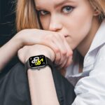 ⁦سوار بديل متوافق مع ساعة ريدمي ووتش 4/ ريدمي ووتش 5/ شاومي سمارت باند 8 برو/ باند 9 برو للنساء والرجال، أساور مضفرة قابلة للتعديل، سوار معصم رياضي مرن من النايلون من دلـع موبايلك⁩ - الصورة ⁦4⁩