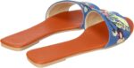 ⁦OX womens OX-W-29-Yellow/Yellow Slipper⁩ - الصورة ⁦2⁩