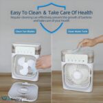 ⁦Generic Portable Air Cooler, 3-in-1 Mini Cooler, Home & Office, Green, Portable, Quiet⁩ - الصورة ⁦5⁩