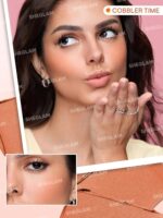 ⁦أحمر شفاه من شيجلام كريم بلمسة كريمية بلون مشمشي⁩ - الصورة ⁦3⁩
