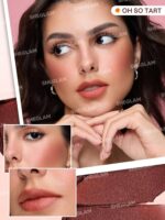 ⁦أحمر شفاه من شيجلام كريم بلمسة كريمية بلون مشمشي⁩ - الصورة ⁦5⁩