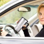 ⁦مج كاتل غلاية كهربائية للسيارة 12 فولت 450 مل، كوب سفر ستانلس ستيل محمول للمياه ولتسخين القهوة والشاي في السيارة - من كابر تريد⁩ - الصورة ⁦2⁩