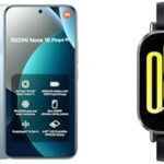 XIAOMI Redmi Note 15 Pro+ 5G Smartphone (12+256 GB) – 6500 mAh battery, 200 MP camera, Glacier Blue,18 Months Local Warranty + Free Redmi Watch 5 Active Smartwatch 18 Day Battery, 140+ Sports Modes