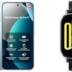 XIAOMI Redmi Note 15 Pro 5G Smartphone (12+256 GB) – 6580 mAh battery, 200 MP camera, Glacier Blue,18 Months Local Warranty + Free Redmi Watch 5 Active Smartwatch 18 Day Battery, 140+ Sports Modes