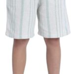 junior boys Striped Short with Pockets Short (pack of 1)