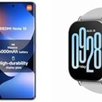 XIAOMI Redmi Note 15 Smartphone (6+128 GB), 108 MP camera, Glacier Blue,18 Months Local Warranty + Free Redmi Watch 5 Active Smartwatch 18 Day Battery, 140+ Sports Modes