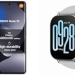 XIAOMI Redmi Note 15 Smartphone (6+128 GB), 108 MP camera, Black,18 Months Local Warranty + Free Redmi Watch 5 Active Smartwatch 18 Day Battery, 140+ Sports Modes