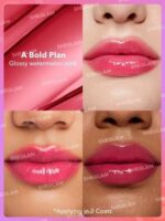 Sheglam Mirror Kiss High-Shine Lipstick A Bold Plan - الصورة 3