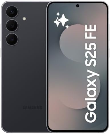 Samsung Galaxy S25 FE, 5G, Smartphone, Android, 512GB Storage, 8GB RAM, Jetblack, Octa Core, 1.3GHz, 6.7-inch, Full HD, 120Hz-1 Year Warranty/Local Version