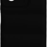 جراب حماية بامب من السليكون السائل متوافق مع هاتف شاومي Redmi Note 12 4G من عمارة ستور (إسود)