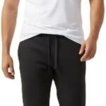 Slim Fit Sweatpants For Men - Black