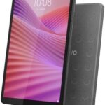 تابلت تاب ون ام دي تي G85 بشاشة HD بمعيار المقاومة المياه مقاس 8.7 بوصة، 4 جيجابايت رام و64 جيجابايت سعة تخزين، دعم مكالمات شبكة الجيل الرابع 4G كاميرا 8 ميجابكسل نظام اندرويد 14 من لينوفو، جراب شفاف