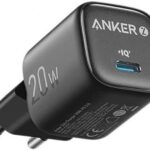 شاحن من أنكر بتقنية USB-C، متوافق مع الأجهزة اللوحية، بمنفذ واحد، قدرة 20 واط مع تبريد حتى 10 درجات مئوية