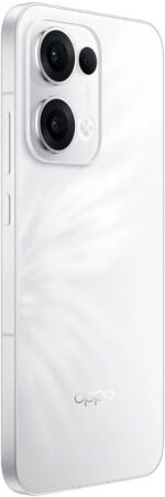 ⁦Oppo Reno 13 5G Dual Sim Cell Phone With 12Gb Ram And 256Gb Capacity - White⁩ - الصورة ⁦3⁩