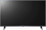 تلفزيون سمارت FHD HDR LED رفيع 2K (ملون) بمعالج رباعي النواة وواي فاي وريسيفر مدمج موديل (43LM6370PVA) مقاس 43 بوصة من ال جي، أسود