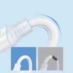 ⁦كابل بيانات للشحن السريع S-UL012A9 2.4 امبير USB-A الى لايتنينج بطول 1 متر من جوي روم - اسود | ضمان 12 شهر⁩ - الصورة ⁦4⁩
