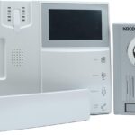 Kocom KCV-454-KC-MC30 Ultra Slim Design Handfree Video intercom - White Silver - 2724333170886