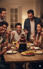 ⁦SK-07069 FOUNTAIN CHOCOLATE STENALS SOKANY 60W⁩ - الصورة ⁦2⁩