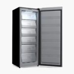 ⁦ديب فريزر عمودي فريش بـ 6 ادراج مودينا من الزجاج، تحكم باللمس، لون اسود، FNU-MT270GBH⁩ - الصورة ⁦3⁩