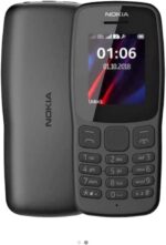 ⁦Nokia 106-4 MB RAM Dual SIM Phone - Dark Gray⁩ - الصورة ⁦2⁩