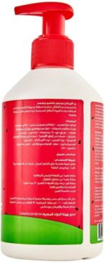 ⁦شامبو وبلسم 2 في 1 برائحة البطيخ بتركيبة خالية من الكبريتات مع الألوفيرا والزيوت الطبيعية لشعر الأطفال من مجموعة جونيورز من رو افريكان⁩ - الصورة ⁦2⁩