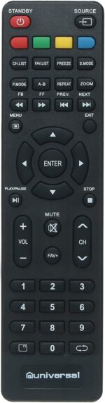 ⁦تليفزيون يونيفرسال ال اي دى 32 بوصه اتش دى - LDM-32-X20-HUSV - ذهبي⁩ - الصورة ⁦4⁩