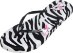 ⁦Project Z Women's Slipper - Fashion and Comfortable EVA Sole Zebra, 40 EU⁩ - الصورة ⁦2⁩
