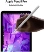 ⁦Apple iPad Mini (A17 Pro): 8.3 inch Liquid Retina Display, 128 GB, WiFi 6E and 5G Cellular, 12MP Front/12MP Rear Camera, Touch ID, All Day Battery - Space Grey⁩ - الصورة ⁦3⁩