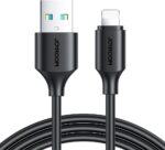 كابل بيانات للشحن السريع S-UL012A9 2.4 امبير USB-A الى لايتنينج بطول 1 متر من جوي روم - اسود | ضمان 12 شهر