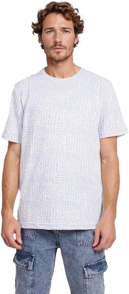 Dsisskai Mens Men Short Sleeve T-Shirt Modern
