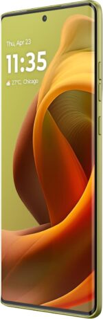 ⁦Motorola Moto g85 5G 12GB RAM 256GB UFS Android 14 pOLED Smartphone, Olive Green, 2 years Warranty (Pack include charger and cover)⁩ - الصورة ⁦3⁩