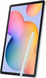 ⁦سامسونج تابلت جالكسي تاب اس 6 لايت بمعالج ثماني النواة 1.8GHz وذاكرة تخزين 128GB RAM 4GB وواي فاي وقلم S وشاشة FHD مقاس 10.4 انش بنظام اندرويد اخضر فاتح ضمان لمدة عام واحد/اصدار محلي⁩ - الصورة ⁦8⁩