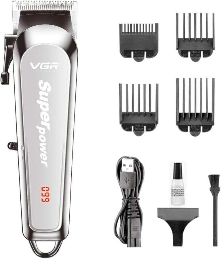 Vgr V-060 Super Power Shaver with 2000mAh Power and Illuminated Display