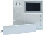 ⁦Kocom KCV-454-KC-MC30 Ultra Slim Design Handfree Video intercom - White Silver - 2724333170886⁩ - الصورة ⁦2⁩