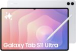 سامسونج Galaxy Tab S11 Ultra AI جهاز حاسوب لوحي فضة الشبكات المحلية اللاسلكية Wi-Fi 5G 256 جيغابايت