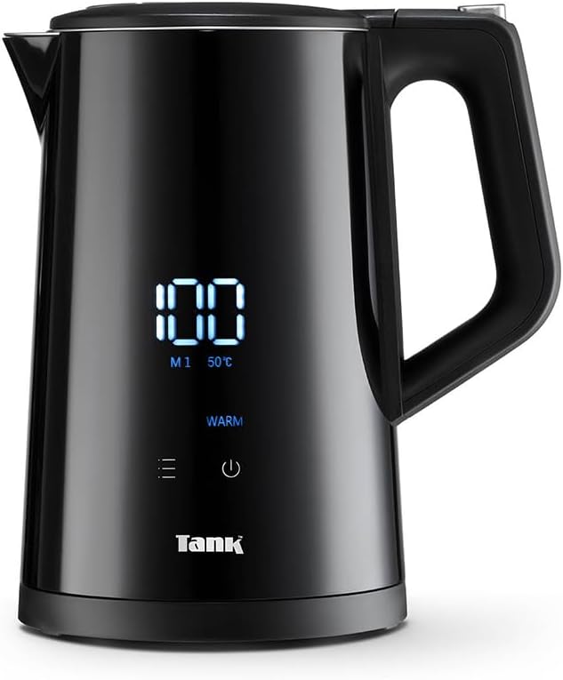 غلاية ذكية بملمس آمن من تانك، سعة 1.7 لتر، 1850 واط، اسود، Y6261SE
