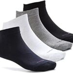 Cottonil Set Of (4) Half Towel Ankle Socks - For Men - 2724885546030