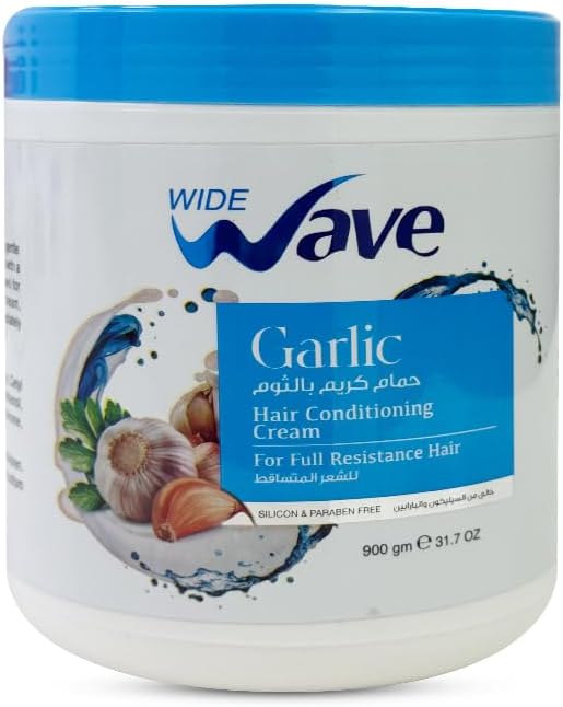 Wide Wave Garlic Hair Conditioning Cream 900g