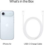 Apple iPhone Air (256 GB) - Sky Blue with Face ID | Tax Paid | 2 Years Official Warranty - الصورة 5